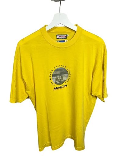 Invicta Yellow Sailing Graphic T-Shirt #B3